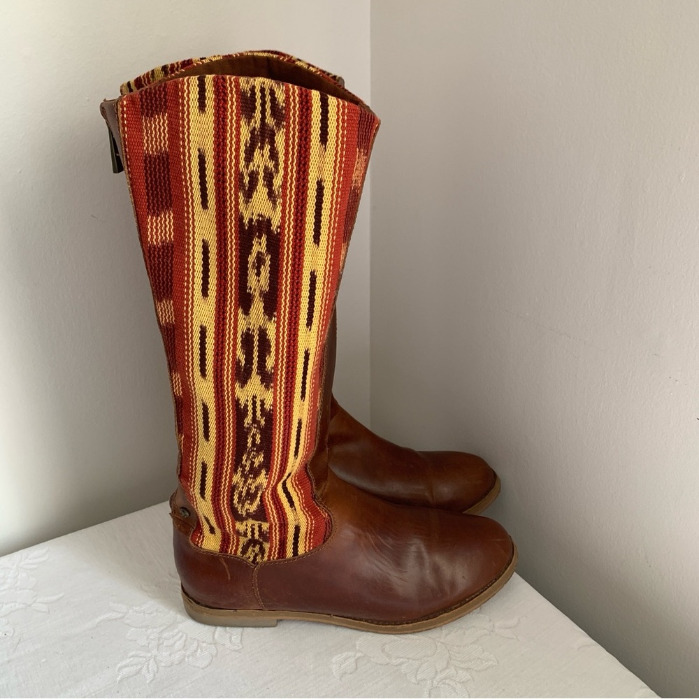 Reef Santa Marta Leather And Textile Boots - Picture 2 of 11